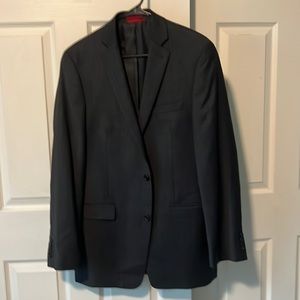 Alfani suit dark gray. 40L pant 34-32 mint condition
